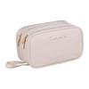 Nueva bolsa de cosméticos de maquillaje Xingyao de doble capa transfronteriza, bolsa de almacenamiento de cosméticos portátil de alta capacidad para viajes y lavado.