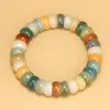 Pulsera en Forma de Cuenco de Colores Raíz de Bodhi Especificaciones 1.2 Cuentas de Oración Frescas para Hombres y Mujeres Joyería Decorativa Fabricante Mayorista