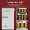 Estabilizador de tensão industrial de alta potência trifásico 380V booster de túnel de energia 100KW600KVA superalimentador