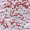 Peças Planas Coloridas em Formato de Roda com Diamantes Eletrodepositados em Vários Tamanhos Acessórios para Joias DIY Contas Espaçadoras Feitas de Material de Ferro Atacado do Fabricante