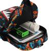 Mochila Criativa Distinta Estilo Coreano Mochila Tubarão Jovem Tendência da Moda Masculina Estudantes do Ensino Fundamental e Médio Campus Harajuku