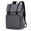 Bolsa de laptop à prova d'água de grande capacidade para negócios, bolsa de bagagem casual de cor sólida para viagens curtas de negócios, mochila leve para estudantes