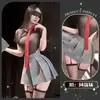 Lencería Coqueta y Sexy Estilo Academia Noche Dorada Jk, Lencería Erótica Seductora de Puro Deseo con un Toque de Lujo