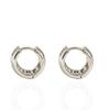 Moda Europea y Americana Temperamento Elegante Simple Versátil Textura Brillante Diseño de Nicho Pendientes Personalizados para Mujer