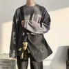 Bolso Tote Casual de Lona Estilo Hong Kong ins Lazy Class de Gran Capacidad para Mujer Pareja Bolso Bandolera de Hombro Bolso de Moda