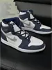 Zapatos Originales Aj para Hombre con Cara de Fantasma y Swoosh Invertido, Tenis de Caña Alta para Primavera y Otoño para Parejas, Zapatos Deportivos Aj1, Zapatos de Baloncesto, Zapatos para Mujer