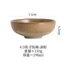 Cuencos de cerámica rústica transfronterizos para arroz, vajilla de alta gama estilo japonés, cuencos para arroz y sopa de uso doméstico, cuencos para condimentos y postres, cuencos de cerámica comerciales