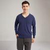 Suéter de Cachemir con Cuello en V para Hombre Suave Agradable a la Piel Ajustado Para Usar 100% Cachemir Puro Suéter de Punto Simple Casual Camisa Básica