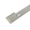 Raspador Curvo de Acero Inoxidable Brillante para Cola, Raspador en Forma de J Cola de Cerdo, Raspador para Colmenas para Palanquear el Bazo de la Abeja