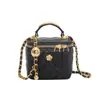 Bolso de Moda de Alta Gama Rombo Estilo Coreano Ins Portátil Estilo Chanel Bolso Cuadrado Pequeño Bolso de Hombro para Mujer Verano 2024