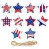 Distribución del lugar suministros para fiestas decoración Día Nacional EE. UU. Día de la Independencia Americana pequeña etiqueta colgante adornos decoraciones