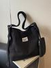 Bolso Transfronterizo de Pana para Mujer Gran Capacidad Nuevo 2025 Primavera y Verano Bolso de Hombro Cruzado Bolso Tote de Viaje Versátil