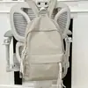 Mochila Xadrez Casual Fresca e Simples Estilo Japonês para Meninas, Mochila Escolar da Moda para Alunos do Ensino Fundamental II e Médio, Estudantes Universitários