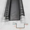 Mesa Lateral Dupla Tira Divisória em Forma de Palavra Pvc Linha de Canto Yin Yang Canto Positivo Protetor de Canto Tira de Fechamento de Borda para Placa de Gesso Tira de Fechamento de Borda U