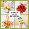 Guantes Desechables de TPE Grado Alimenticio Plástico Cocina Tareas del Hogar Lavado de Platos Barbacoa Película Transparente Uso Comercial