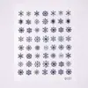 Venda Quente Transfronteiriça Floco de Neve Desenho Animado Japonês Adesivos de Nail Art 5D Em relevo Capa de Celular Adesivos de Unha Acessórios À Prova d'Água Atacado
