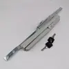 Ms830-3 cerradura de biela plateada, cerradura de puerta de gabinete eléctrico industrial, cerradura de puerta de chasis de red de comunicación