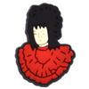 Horror Halloween PVC goma suave hebilla decorativa desmontable zapatos con agujeros flor hebilla para zapato transfronterizo accesorios DIY en stock venta al por mayor