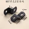 Amazon Transfronteiriço Preto Tipo Z Alta e Baixa Tensão Painel de Folha Pintura Decorativa Painel Traseiro Fixação Ângulo Trapezoidal Código Conector de Fixação para Móveis