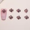 Accesorios de Arte para Uñas de Dibujos Animados Luminosos de Hielo Piezas Pequeñas de Resina Modelo de Pez Pequeño DIY Pendientes de Océano Decoraciones de Uñas Portátiles