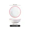 Cuenco Cerámico Estilo Hunan para Saltear, Plato Auspicioso y Deseoso para Saltear, Utensilios de Cocina, Cuenco Bajo Estilo Jiangxi, Uso Comercial