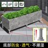 Caja de plantación de baldosas de cerámica accesorios rojo neto explosión aérea base maceta baldosas piscina de verduras accesorios combinación de soporte a presión