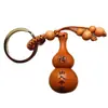 Colgante de Paz Tallado en Madera de Melocotón Colgante Llavero de Calabaza Exquisito Llavero de Madera de Palo de Rosa Grabado Adorno al por Mayor