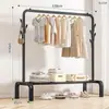 Tendedero de Ropa de Piso Vertical para Dormitorio Hogar Perchero Colgador Balcón Simple Engrosado Barra de Secado Tendedero