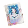 Suporte para Álbum de Cartões Fotográficos de Idol Star, Protetor de Cartão, Manga Laser Glitter Guka, DIY Polaroid Foto Transparente