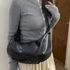 Ruien 2026 Otoño Nuevo Nicho Alto Estilo Bolso Plegado Tipo Empanada Gran Capacidad Bolso Cruzado de Hombro Único Bolso para Viajes Diarios de Mujer