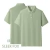 Novas Roupas de Trabalho de Verão Casuais Camisa POLO Roupas de Trabalho Business Team Building Camisa POLO Cor Sólida Top Roupa Externa