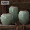 Vaso de Cerâmica Estilo Chinês Novo de Jingdezhen Ornamentos Clássicos de Celadon Arranjo de Flores Hidropônicas para Sala de Estar Ornamentos para Sala de Estar de Casa
