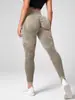 Pantalones de Yoga Sin Costuras Lavados a la Piedra Transfronterizos para Mujer, Leggings de Cintura Alta para Levantar Glúteos y Deportes al Aire Libre, Ropa de Fitness de Secado Rápido con Forma de Durazno