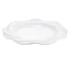 Plato de melamina disco de plástico blanco vajilla comercial de imitación porcelana plato de hotel restaurante plato para restaurante plato para olla caliente