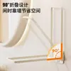 Toallero plegable para baño, instalación sin taladro, herramienta multifuncional de almacenamiento y secado de toallas montada en la pared