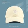 Gorra con letra R para mujer, versión coreana versátil, gorra con visera para estudiante, pareja, simple, casual, gorra de béisbol, sombrero para el sol para exteriores, para hombre