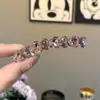 Accesorios para el Cabello Estilo Dongdaemun Coreano Clip para el Cabello Súper Brillante con Pedrería de Cristal Pinza de Pato Pinza Lateral Pinza Bb Pasador Adorno para el Cabello