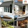 Tienda Exterior de Fábrica Tienda Toldo Plegable sin Taladro Toldo Retráctil para Patio Alero Paraguas Solar de Manivela