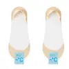 Calcetines de verano para mujer tipo barco, estilo seda de hielo delgada, adecuados para tacones altos, antideslizantes, invisibles, corte bajo, con suelas de algodón puro