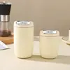 Xícara de Café Minimalista em Formato de Ovo, Mini Garrafa Térmica de Aço Inoxidável 316, Copo de Bolso Portátil, Alto Valor Estético, Caneca Térmica Estilo Deusa