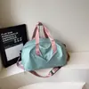 Bolsa de natação feminina com separação para molhado e seco, bolsa esportiva masculina de grande capacidade, bolsa de viagem à prova d'água, bolsa de mão