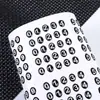 Gota de Cristal Etiqueta de Plástico Pegatina de Número Autoadhesiva Impermeable Pegamento de Gota Número Número PVC Marca Registrada Logo Número Personalización