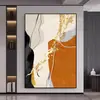 Pintura Decorativa Moderna de Entrada de Luxo Leve Mural para Parede de Fundo de Sofá na Sala de Estar Arte Abstrata Pintura Grande de Chão para Pendurar em Casa