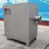 Moedor de Carne para Recheio de Linguiça e Almôndega Comercial, Moedor de Carne Fresca Congelada, Moedor Totalmente Automático de Peixe e Camarão Congelados
