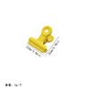 Precio de Fábrica Venta al por Mayor Clip de Cabeza Redonda Colorido Pequeño Clip Fresco para Papel de Prueba Clip de Sellado Clip Metálico de Cola de Golondrina Clip para Boletos Calidad Dongguan