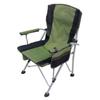 Silla plegable para acampar, con reposabrazos para exteriores, silla de playa portátil, silla grande con forma de herradura, silla de director de ocio, silla de combate