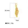 Moda Creativa Transfronteriza Colgantes de Cobre con Microincrustaciones Estilo Océano Accesorios para Collares DIY Colgantes de Concha Estrella de Mar Caracola Venta al por Mayor