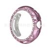 Adecuado para Estuche de Google Watch Googlepixel Watch2 TPU Electrochapado Protección Total Diamante de Fila Única Estuche Protector de Reloj