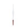 Cabezal en cruz de aleación de aluminio para cejas, ligero y mate, esmaltado (Hoja de aguja mágica de aguja redonda) Lápiz acrílico para tatuaje de cejas hecho a mano