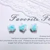Venta Caliente Transfronteriza Decoraciones para Uñas Flores Florecientes Brillo Fino Degradado Flores de Rosa Uñas Postizas Fundas para Teléfono Accesorios de Resina